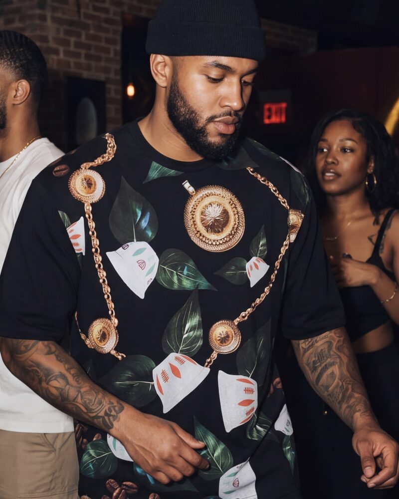 Cini Floral Boxy Fit T-Shirt