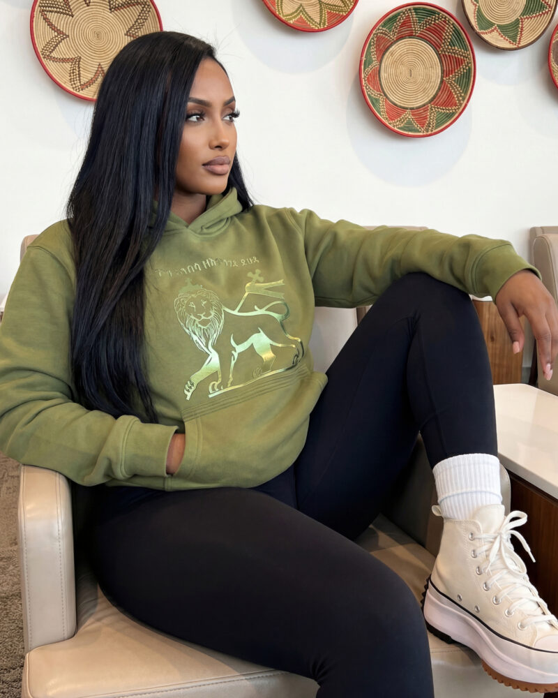 Lion of Judah Heavyweight Embossed Hoodie